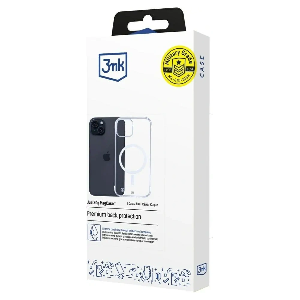 Etui 3MK Just20g MagCase do Apple iPhone 15 Plus