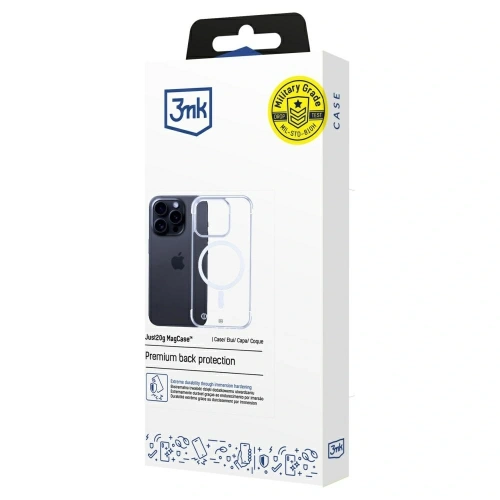 Etui 3MK Just20g MagCase do Apple iPhone 16 Pro