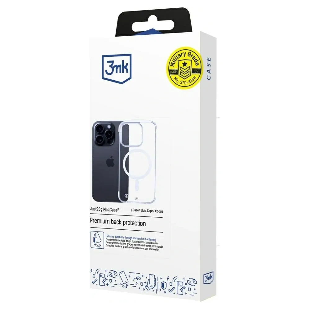 Hurtownia GSM - Etui 3MK Just20g MagCase do Apple iPhone 16 Pro - 3MK16387 - {ean13} - Hurt