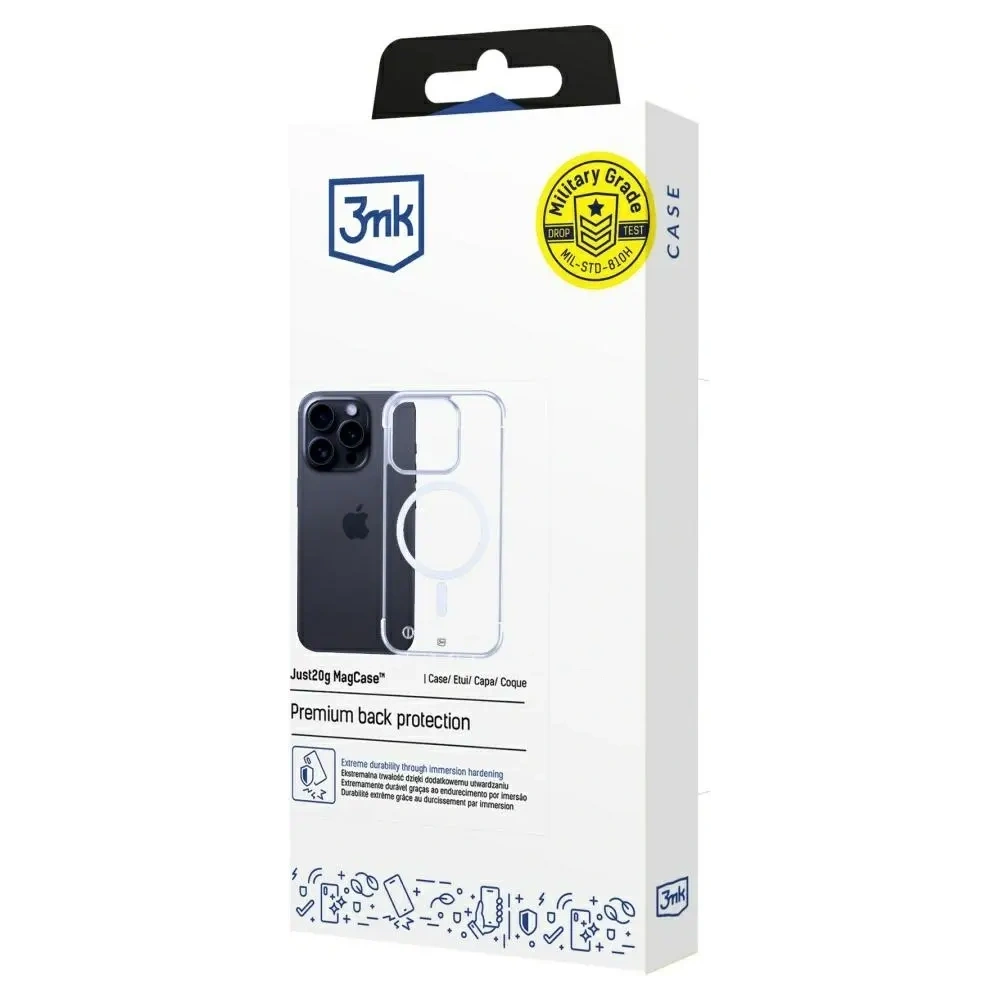 Hurtownia GSM - Etui 3MK Just20g MagCase do Apple iPhone 16 Pro Max - 3MK16388 - {ean13} - Hurt