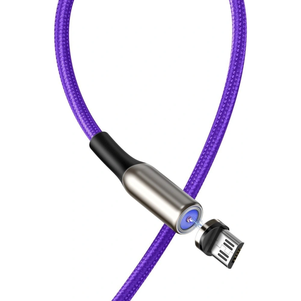 Wholesale Baseus Zinc Magnetic Cable microUSB 2A 1m Purple - BSU1519PRP - {ean13} - Hurt