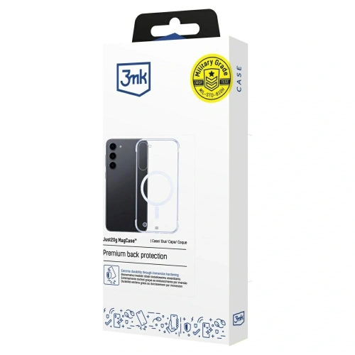 Etui 3MK Just20g MagCase do Samsung Galaxy S23+ Plus