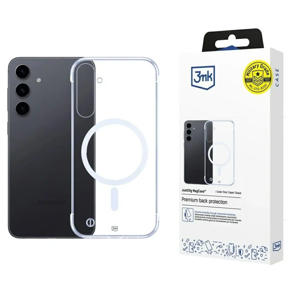 Hurtownia GSM - 3MK Just20g MagCase Samsung Galaxy S24+ Plus - 3MK16396 - {ean13} - Hurt