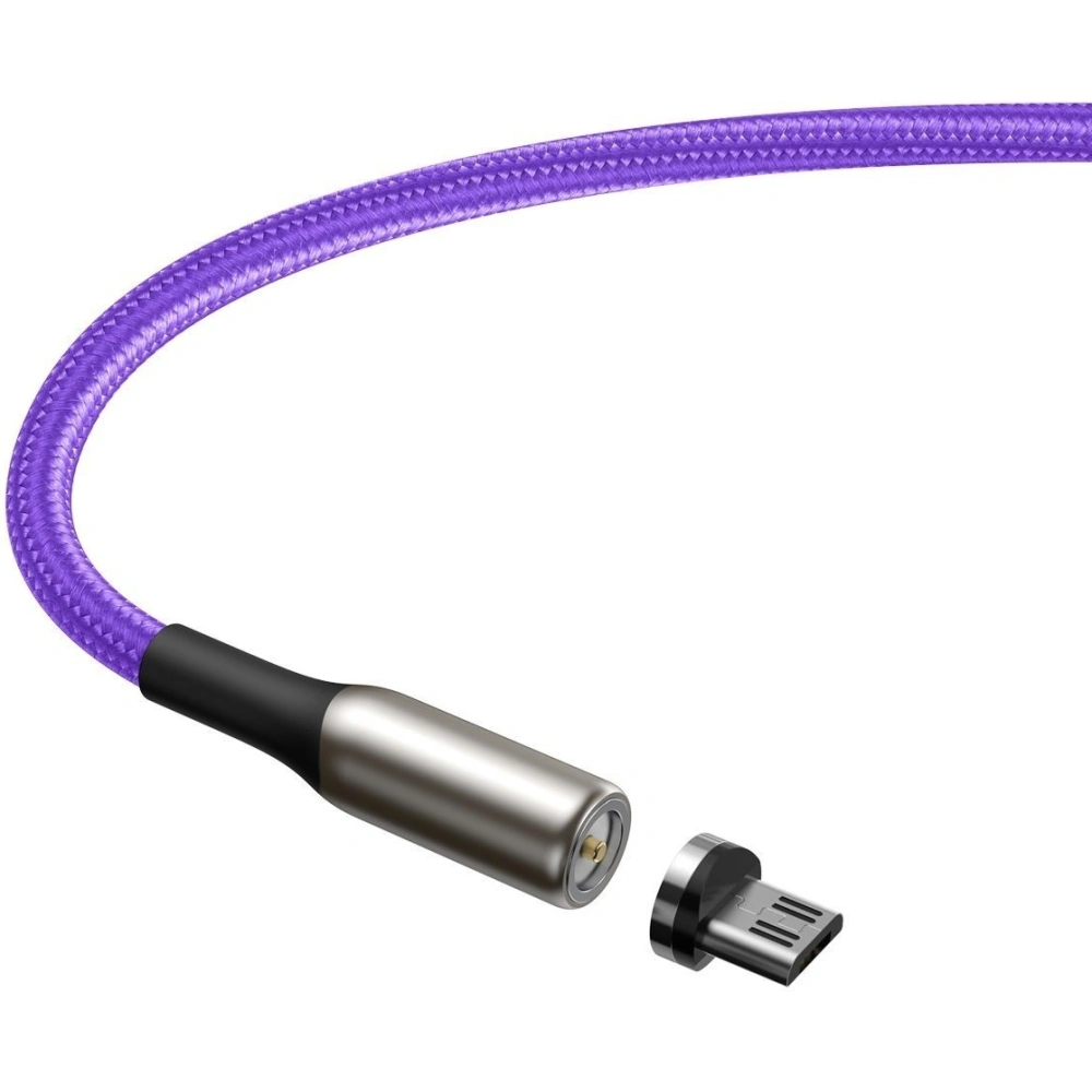 Wholesale Baseus Zinc Magnetic Cable microUSB 2A 1m Purple - BSU1519PRP - {ean13} - Hurt