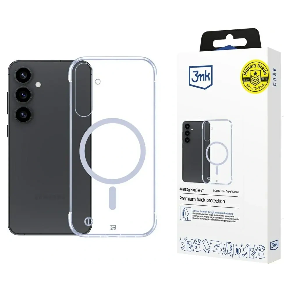 Hurtownia GSM - 3MK Just20g MagCase Samsung Galaxy S25+ Plus - 3MK16399 - {ean13} - Hurt