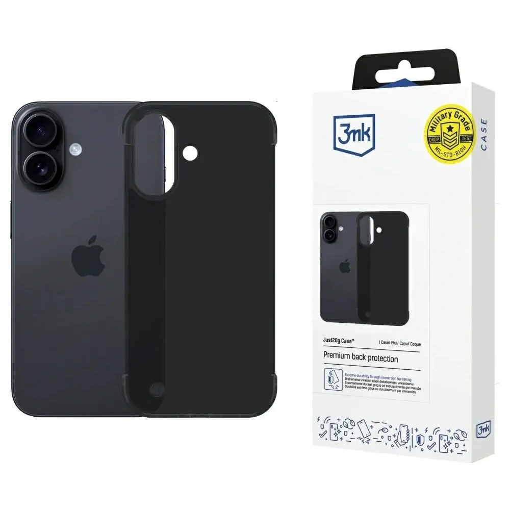 Wholesale 3MK Just20g Matt Case Apple iPhone 16 - 3MK16411 - {ean13} - Hurt