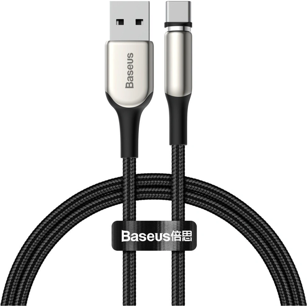 Wholesale Baseus Zinc Magnetic Cable USB-C 2A 1m Black - BSU1521BLK - {ean13} - Hurt