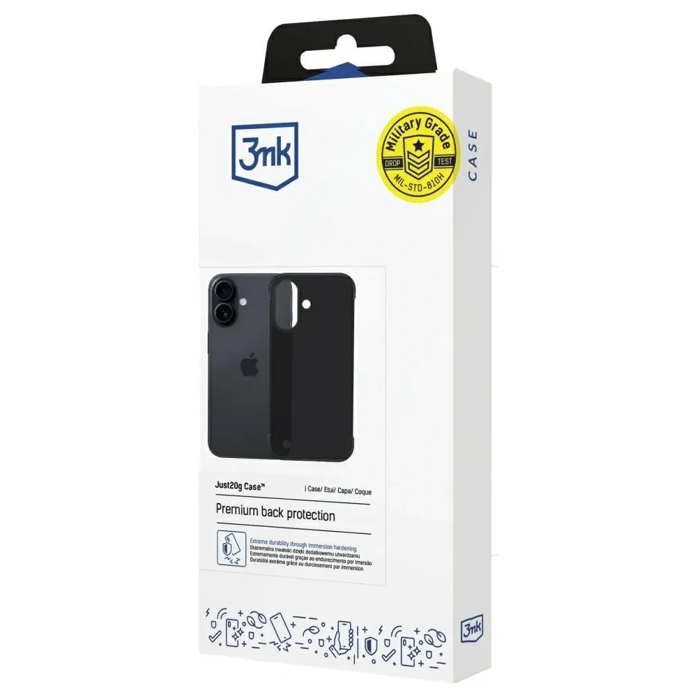 Hurtownia GSM - 3MK Just20g Matt Case für Apple iPhone 16 Plus - 3MK16412 - {ean13} - Hurt