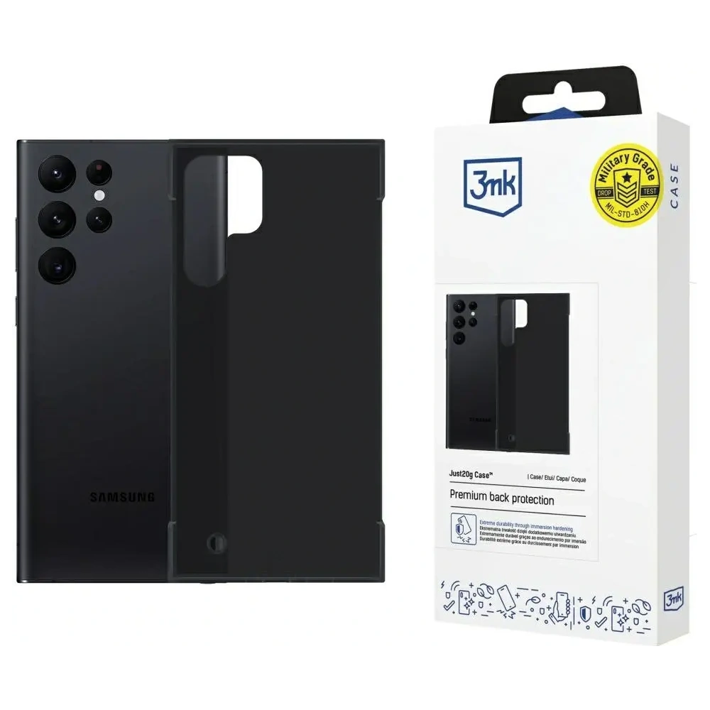 Hurtownia GSM - 3MK Just20g Matt tok Samsung Galaxy S22 Ultra 5G - 3MK16415 - {ean13} - Hurt