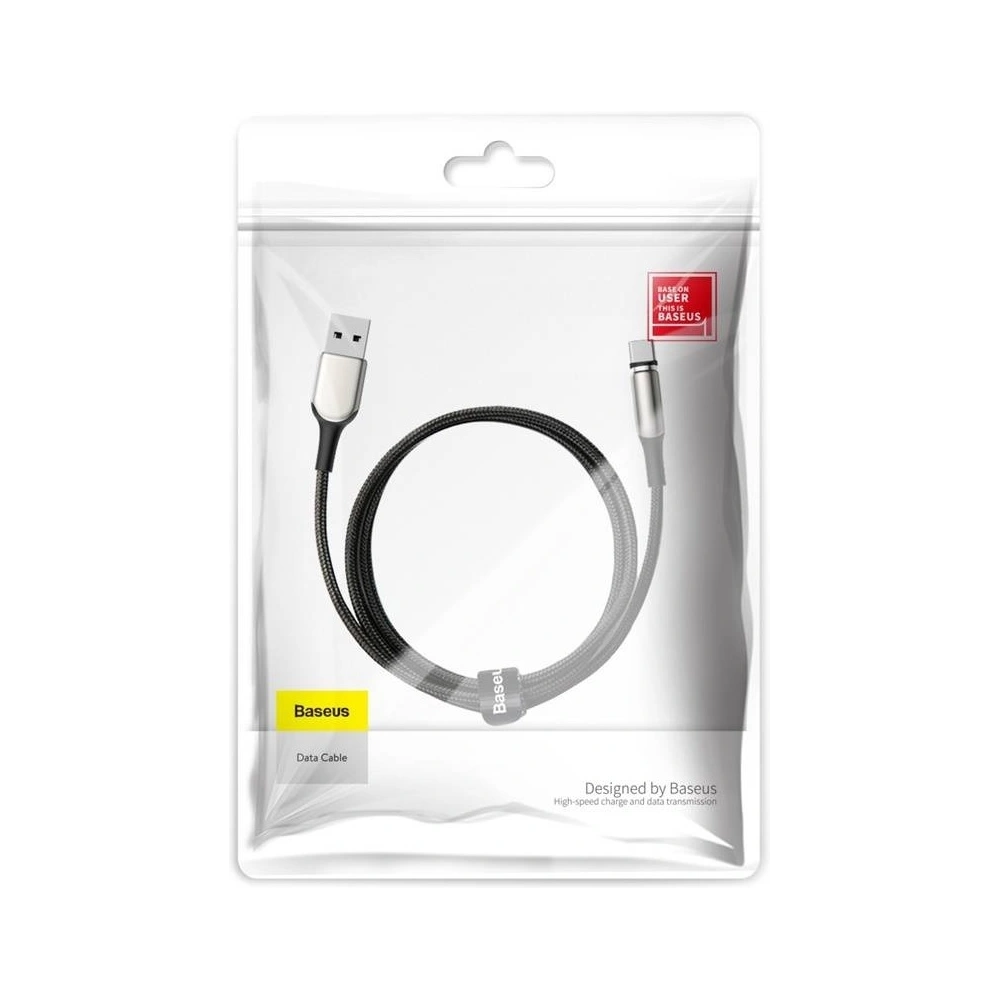 Wholesale Baseus Zinc Magnetic Cable USB-C 2A 1m Black - BSU1521BLK - {ean13} - Hurt