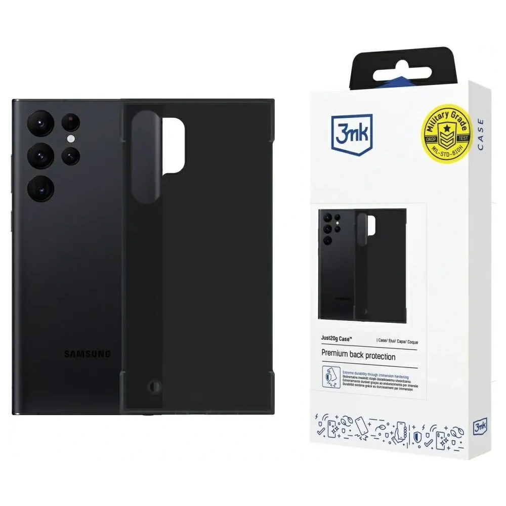 Hurtownia GSM - Etui 3MK Just20g Matt Case do Samsung Galaxy S24 Ultra - 3MK16420 - {ean13} - Hurt