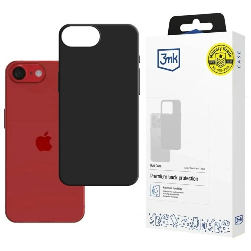 Etui 3MK Matt Case do Apple iPhone 16e czarny