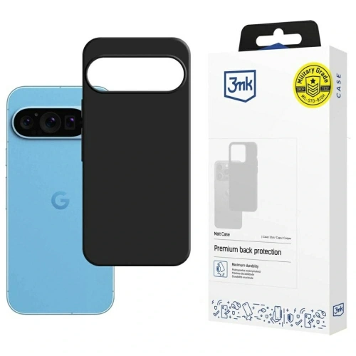 Etui 3MK Matt Case do Google Pixel 9 / 9 Pro czarny