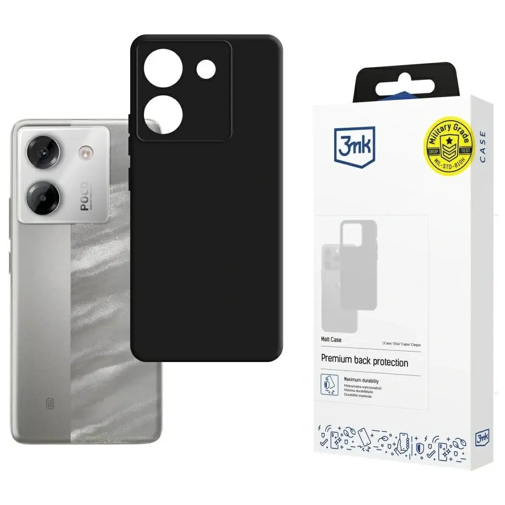 Hurtownia GSM - 3MK Matt Case POCO M7 Pro 5G černý - 3MK16436 - {ean13} - Hurt