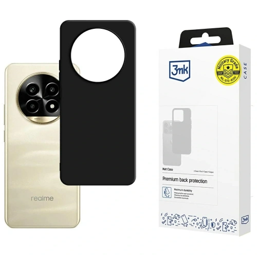 Etui 3MK Matt Case do Realme 13 Pro+ Plus 5G / Realme 13 Pro 5G czarny