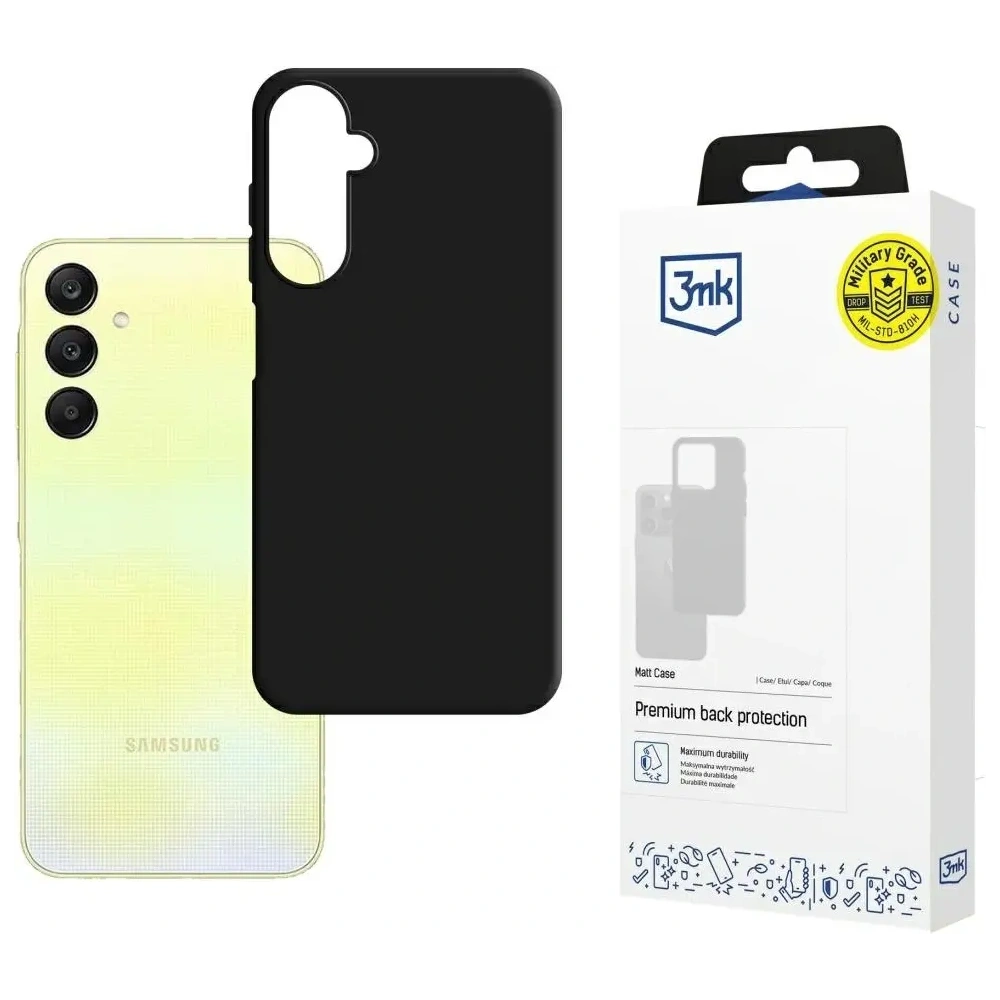 Hurtownia GSM - 3MK Matt tok Samsung Galaxy A26 5G fekete - 3MK16441 - {ean13} - Hurt