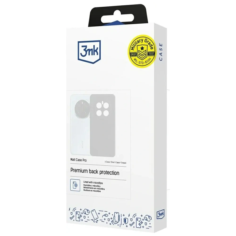 Hurtownia GSM - 3MK Matt Case Pro Redmi Note 14 Pro 4G fekete - 3MK16450 - {ean13} - Hurt