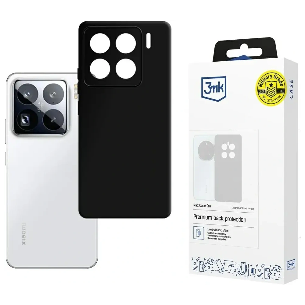 Wholesale 3MK Matt Case Pro Xiaomi 15 Pro black - 3MK16452 - {ean13} - Hurt