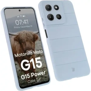 Hurtownia GSM - BIZON Tok Motorola Moto G15 / G15 Power világoskék - BIZ9253 - {ean13} - Hurt