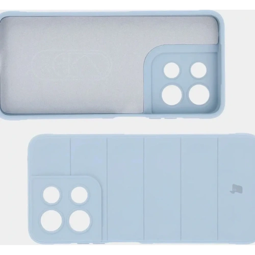 Pancerne etui Bizon Case Tur do Motorola Moto G15 / G15 Power jasnoniebieskie