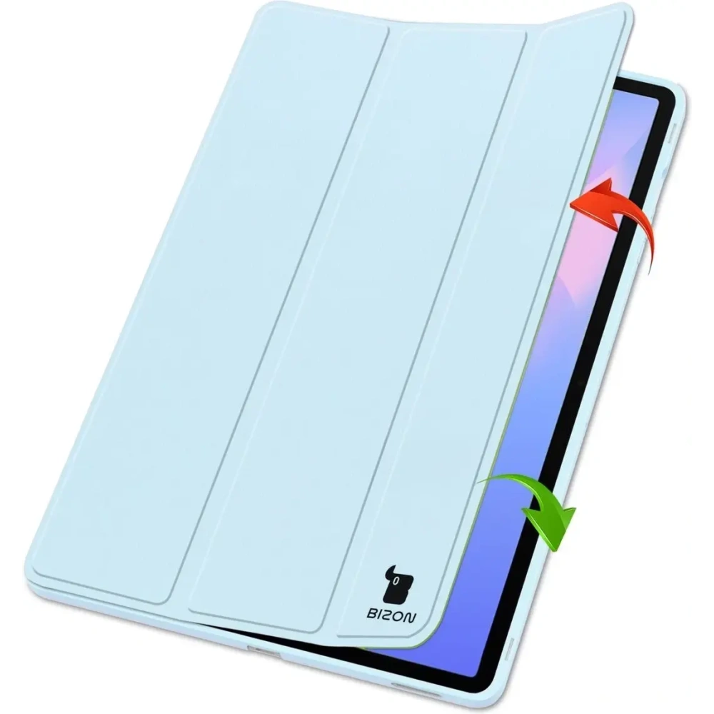 Wholesale BIZON Case Tab Lizard Samsung Galaxy Tab S10 FE+ Plus blue - BIZ9258 - {ean13} - Hurt