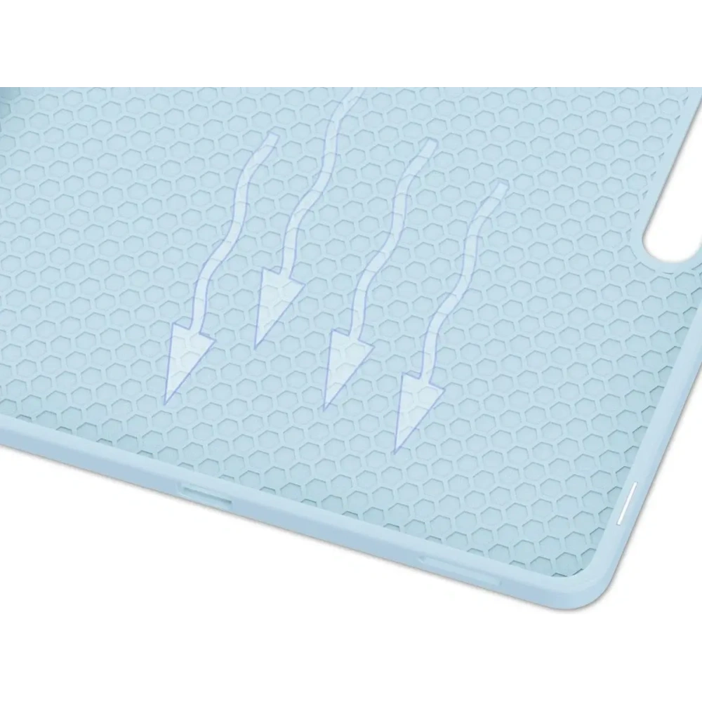 Wholesale BIZON Case Tab Lizard Samsung Galaxy Tab S10 FE+ Plus blue - BIZ9258 - {ean13} - Hurt