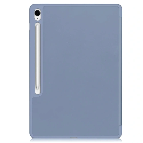 Etui z klapką Bizon Case Tab Lizard do Samsung Galaxy Tab S10 FE+ Plus lawendowe