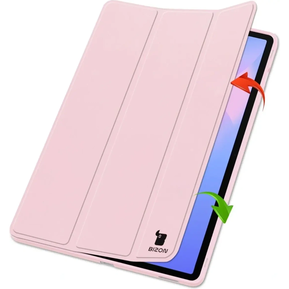 Hurtownia GSM - BIZON Pouzdro Tab Lizard Samsung Galaxy Tab S10 FE+ Plus růžové - BIZ9260 - {ean13} - Hurt