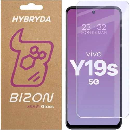 Elastyczne szkło hybrydowe Bizon Glass Mule do Vivo Y19s