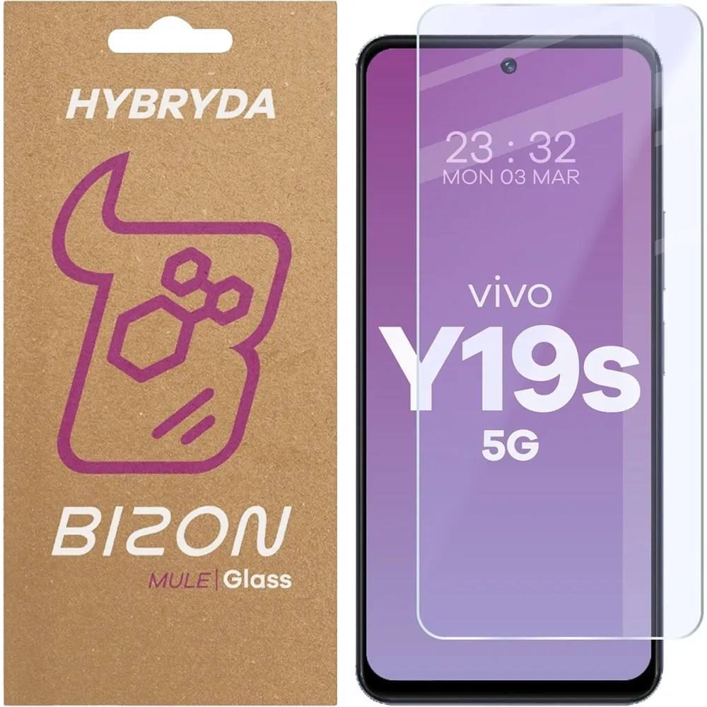 Hurtownia GSM - BIZON Üveg Mula Vivo Y19s-hez - BIZ9261 - {ean13} - Hurt