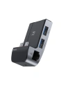 Hurtownia GSM - Adapter 9w1 Baseus Armor Age, Hub 3x USB 3.0 + HDMI + 2x ThunderBolt 3 + USB-C + jack 3,5mm do Apple MacBook Pro - BSU1524 - {ean13} - Hurt