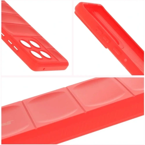 Pancerne etui Bizon Case Tur do Motorola Edge 60 / 60 Fusion czerwone