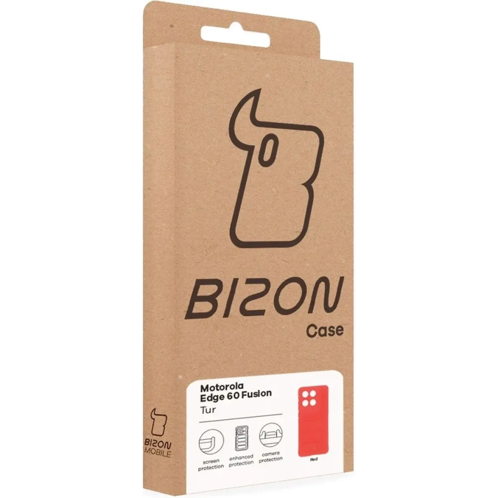 Hurtownia GSM - BIZON Tok Tur Motorola Edge 60 / 60 Fusion piros - BIZ9265 - {ean13} - Hurt