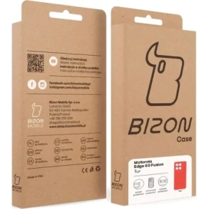 Hurtownia GSM - BIZON Tok Tur Motorola Edge 60 / 60 Fusion piros - BIZ9265 - {ean13} - Hurt