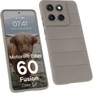 Hurtownia GSM - Husă BIZON pentru Motorola Edge 60 / 60 Fusion gri deschis - BIZ9266 - {ean13} - Hurt