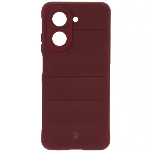 Pancerne etui Bizon Case Tur do Xiaomi Redmi A5 4G / POCO C71 4G burgundowe