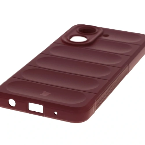 Pancerne etui Bizon Case Tur do Xiaomi Redmi A5 4G / POCO C71 4G burgundowe