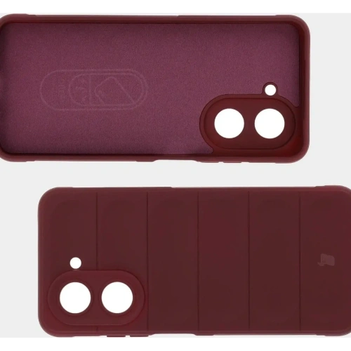 Pancerne etui Bizon Case Tur do Xiaomi Redmi A5 4G / POCO C71 4G burgundowe