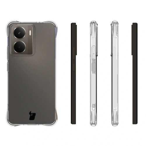 Etui + 2x szkło na ekran Bizon Case Clear Pack do Realme 14 5G / 14T 5G