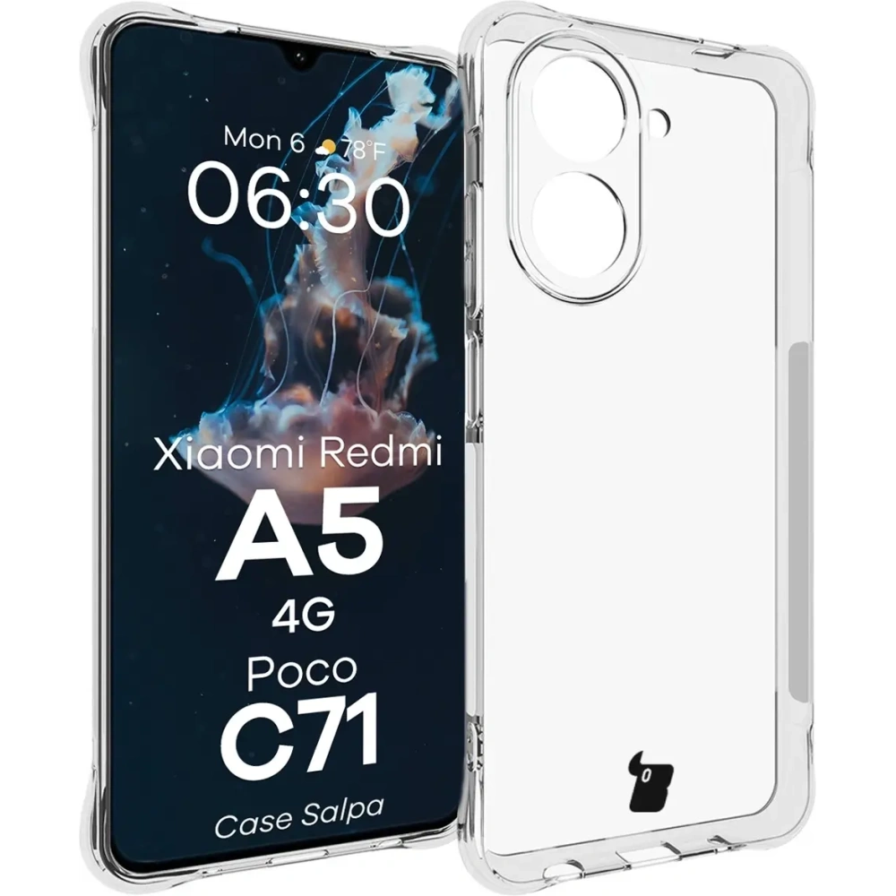 Hurtownia GSM - Husa BIZON Salpa Xiaomi Redmi A5 4G / POCO C71 4G transparentă - BIZ9272 - {ean13} - Hurt