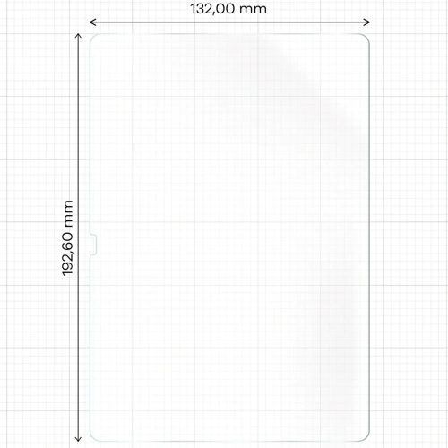 Folia imitująca papier Bizon Film Tab Papirus do Samsung Galaxy Tab S10 FE+ Plus [2 PACK]