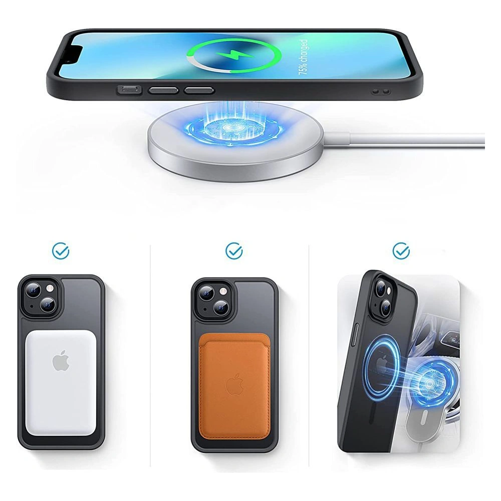 Hurtownia GSM - [CR] Tech-Protect Magmat MagSafe tok Apple iPhone 13 mini Matt Fekete - OT-891 - {ean13} - Hurt