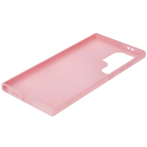 Etui Bizon Case Łupka do Samsung Galaxy S24 Ultra różowe