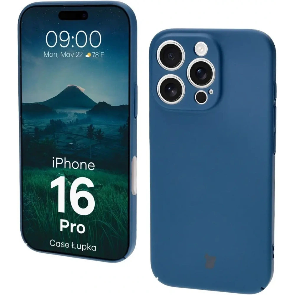 Hurtownia GSM - BIZON Case Lupka Apple iPhone 16 Pro modrá - BIZ9285 - {ean13} - Hurt