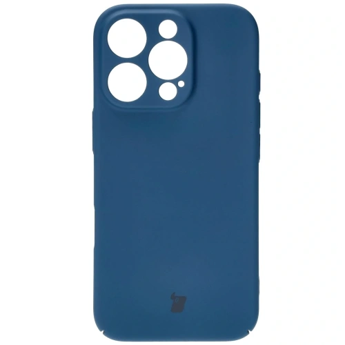 Etui Bizon Case Łupka do Apple iPhone 16 Pro niebieskie