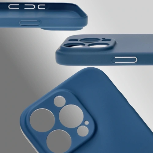 Etui Bizon Case Łupka do Apple iPhone 16 Pro niebieskie