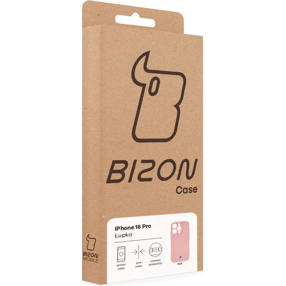 Hurtownia GSM - BIZON Case Lupka Apple iPhone 16 Pro růžová - BIZ9286 - {ean13} - Hurt