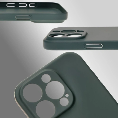 Etui Bizon Case Łupka do Apple iPhone 16 Pro zielone