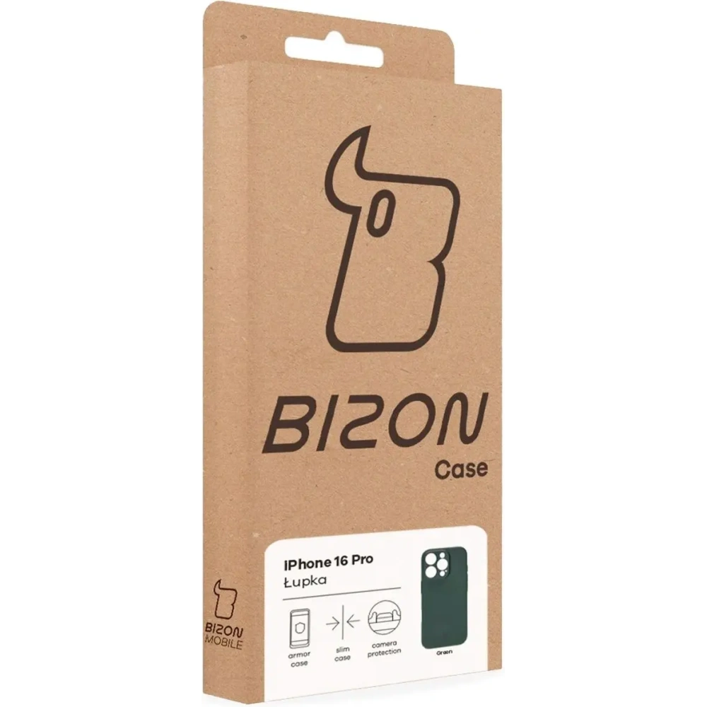 Hurtownia GSM - BIZON Case Lupka Apple iPhone 16 Pro zelená - BIZ9287 - {ean13} - Hurt