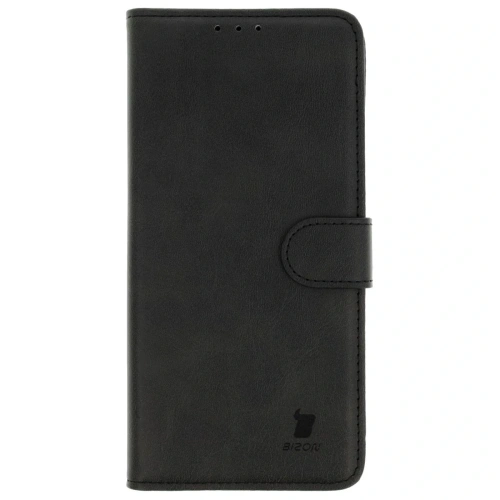 Etui z klapką Bizon Case Pocket do Oppo Reno13 Pro czarne